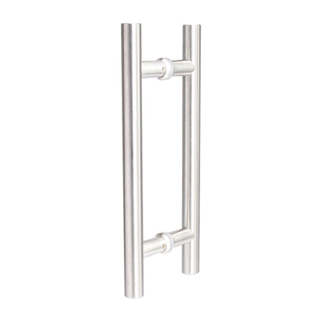 Deanta Guardsman Pull Handle Satin Steel 22mmØ