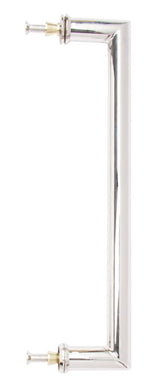 Deanta Mitred Pull Handle Polished Steel 22mmØ