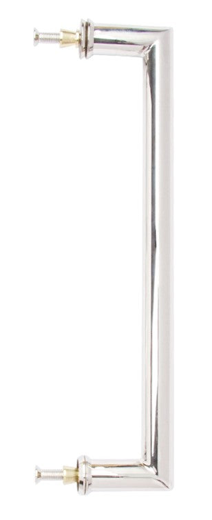 Deanta Mitred Pull Handle Polished Steel 22mmØ