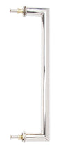 Deanta Mitred Pull Handle Polished Steel 22mmØ