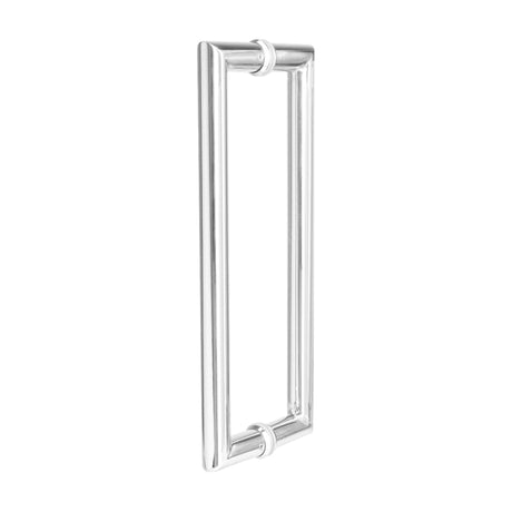 Deanta Mitred Pull Handle Polished Steel 22mmØ