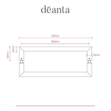 Deanta Urban Pull Handle Matt Black