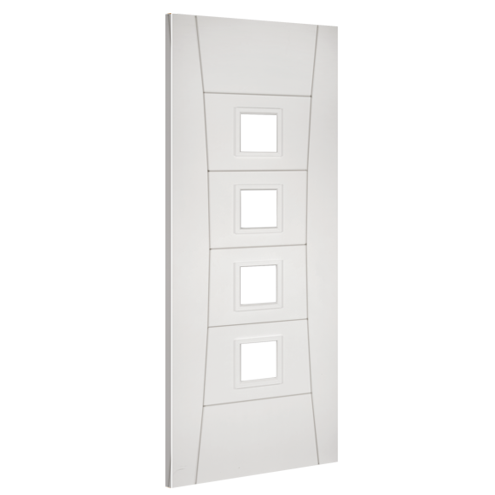 Deanta Pamplona White Primed Glazed FD30 FSC