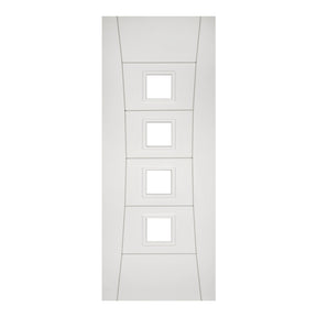 Deanta Pamplona White Primed Glazed FD30 FSC
