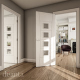 Deanta Pamplona White Primed Glazed FD30 FSC
