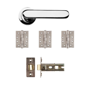 Deanta Parga Latch Kit Polished Chrome Finish