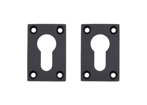 Deanta Slim Escutcheon (Pair) Matt Black