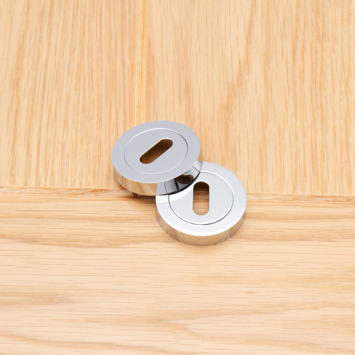 Deanta Escutcheon (Pair) Polished Chrome