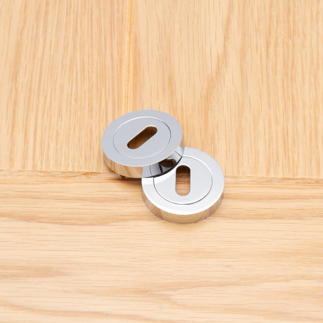 Deanta Escutcheon (Pair) Polished Chrome