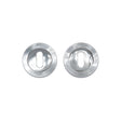 Deanta Escutcheon (Pair) Matt Polished Chrome