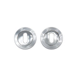 Deanta Escutcheon (Pair) Matt Polished Chrome