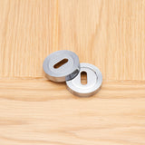 Deanta Escutcheon (Pair) Matt Polished Chrome