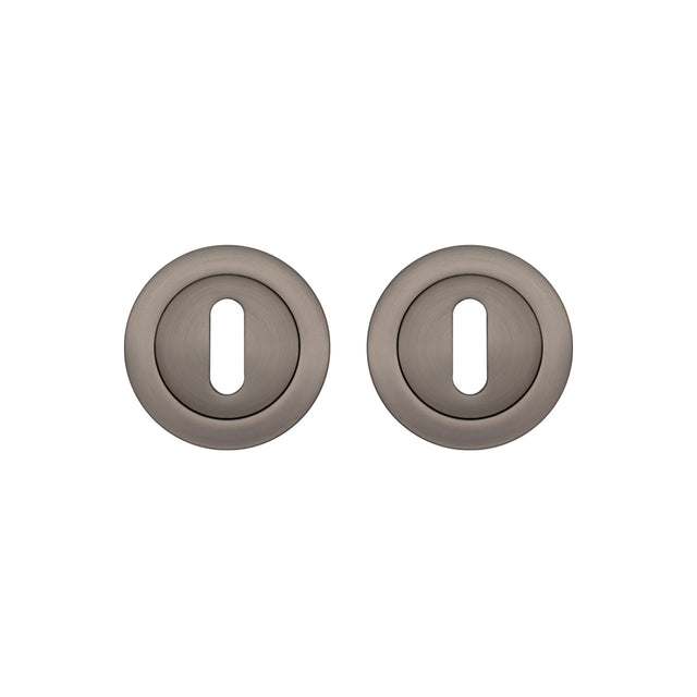 Deanta Escutcheon (Pair) Matt Satin Black
