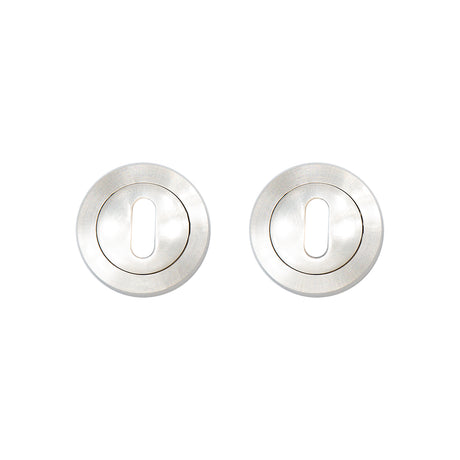 Deanta Escutcheon (Pair) Satin Nickel
