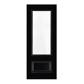 Deanta Sandringham Black Finish Bevelled Glaze FSC