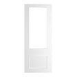 Deanta Sandringham White Primed Glazed FD30 FSC