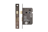 Deanta 3 Lever Mortice Sash Lock Satin Nickel