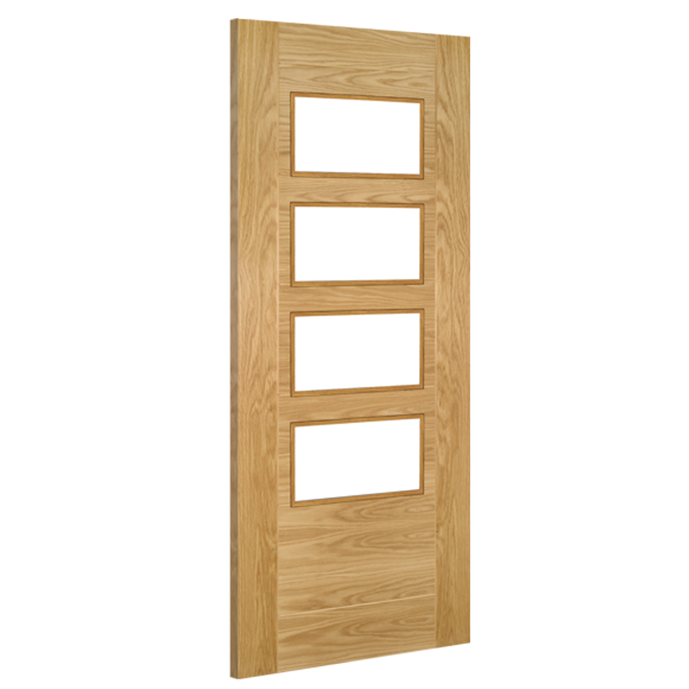Deanta Seville Prefinished Oak Glazed 4L Square FSC