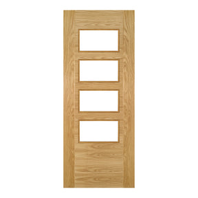 Deanta Seville Prefinished Oak Glazed 4L Square FSC