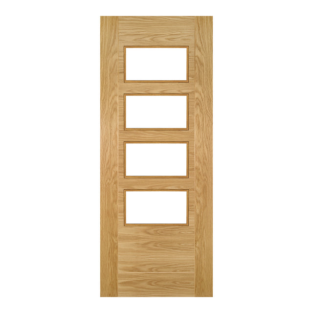 Deanta Seville Prefinished Oak Glazed 4L Square FSC