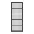 Deanta Shoreditch Black Prefinished Glazed FSC