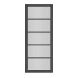 Deanta Shoreditch Black Prefinished Glazed FSC