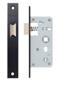 Deanta Slim Black Steel Latch