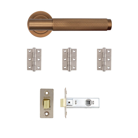 Deanta Sparta Latch Kit Dark Rose Gold