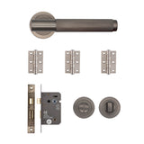 Deanta Sparta Bathroom Kit Matt Satin Black Nickel