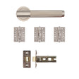 Deanta Sparta Latch Kit Satin Nickel