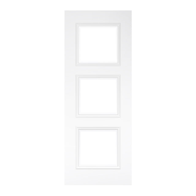 Deanta Trinity White Primed Bevelled Glaze FSC