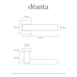 Deanta Argo Matt Black Urban Handle
