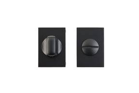Deanta Urban Thumbturn Set Matt Black
