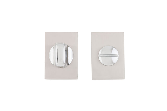 Deanta Urban Thumbturn Set Satin Nickel Chrome