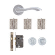 Deanta Veritas Bathroom Kit Polished Chrome Finish