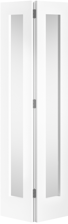 Bowery Glazed Primed White Doors