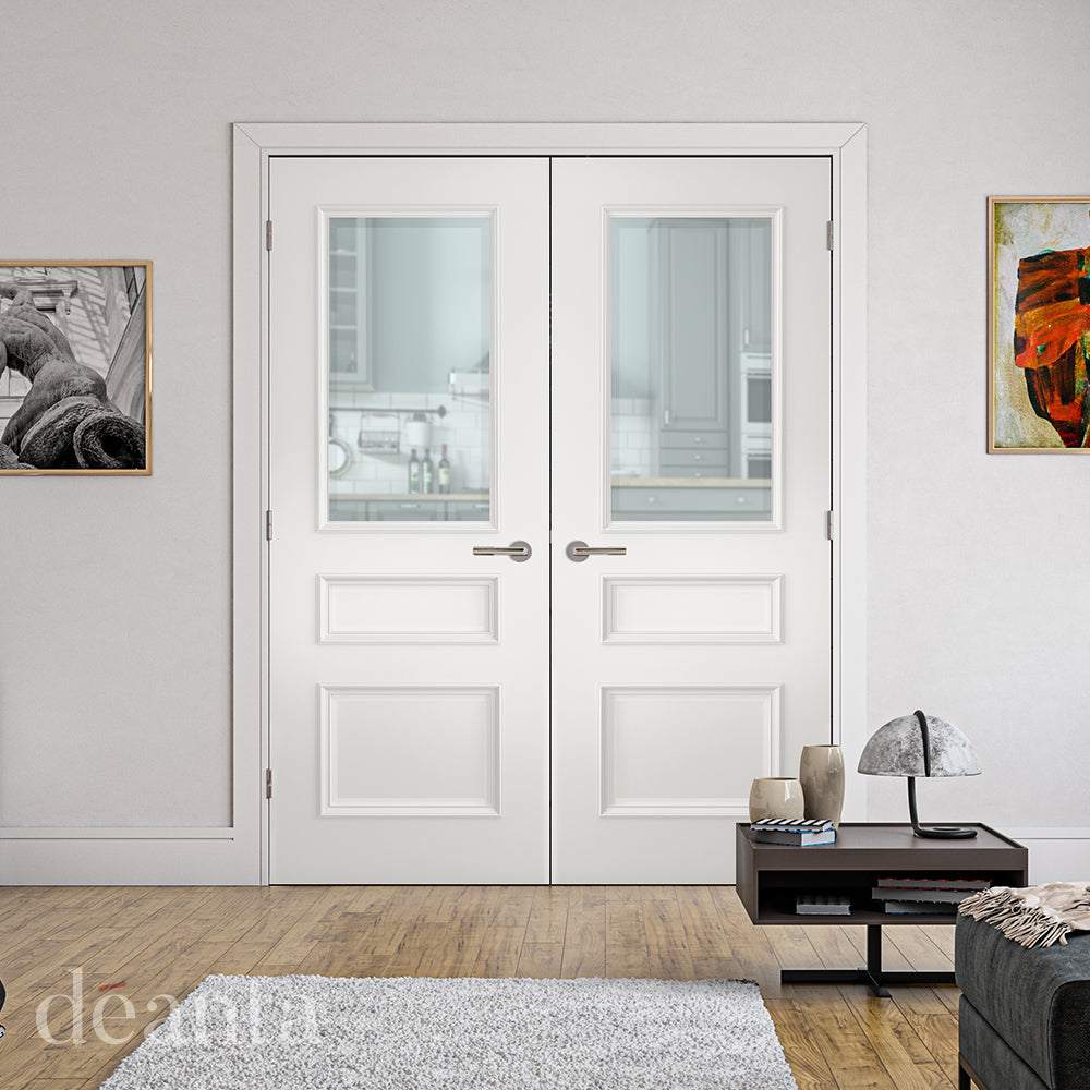 Deanta Windsor White Primed Glazed FD30 FSC