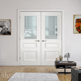 Deanta Windsor White Primed Bevelled Glaze FSC